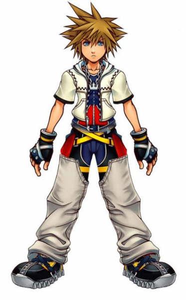 la c sora dans les habilles de roxas